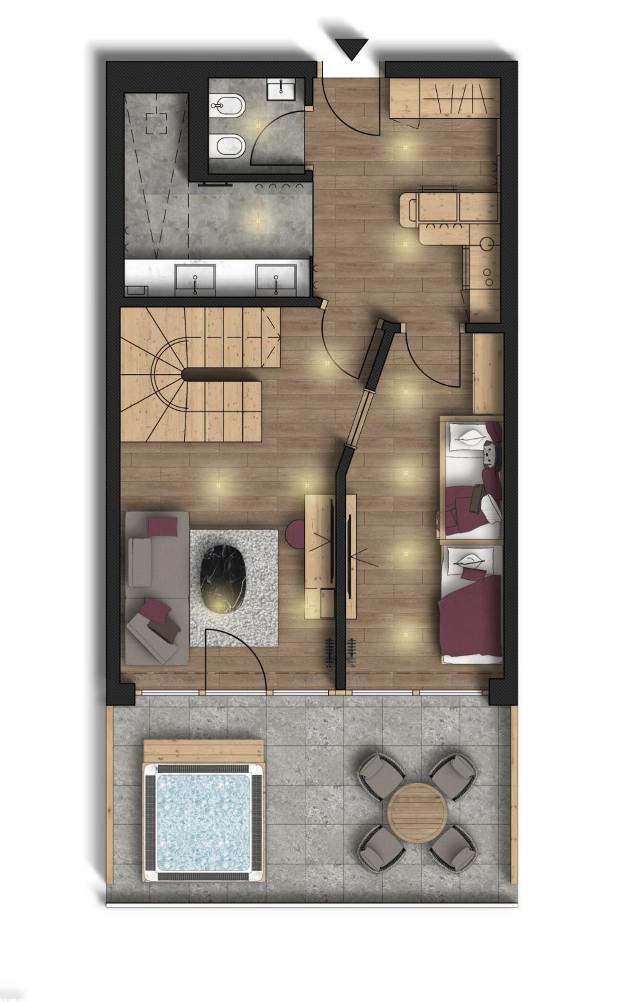Das Gerstl Family Retreat Резия Номер фото